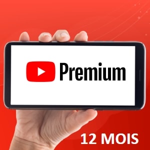 Abonnement Youtube Premium 12 mois