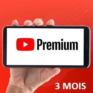 Abonnement Youtube Premium 3 mois