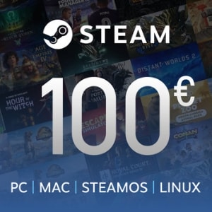 Carte cadeau Steam 100€