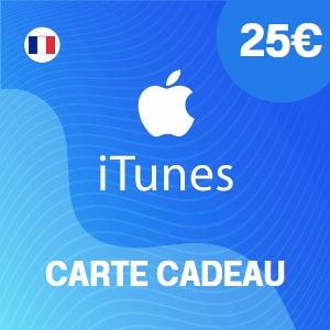 Carte cadeau iTunes 25€