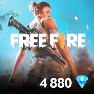 Recharge Free Fire 4 880 diamants