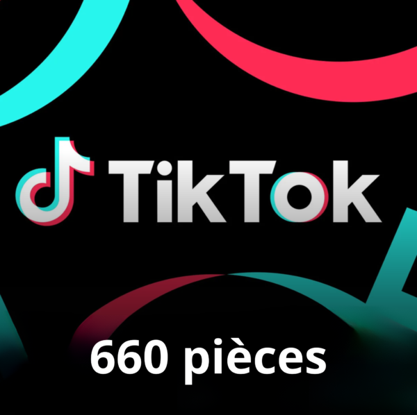 Recharge Tiktok - 660 Pièces | Rapide et Sécurisé