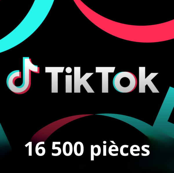 Recharge Tiktok - 16500 Pièces | Atteignez de Nouveaux Sommets