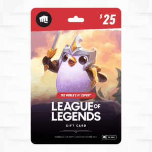 League of Legends – Carte cadeau Riot Access 25$ NA