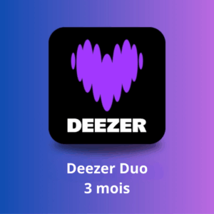 Abonnement Deezer Duo – 3 mois