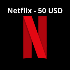Netflix – Carte cadeau 50 USD