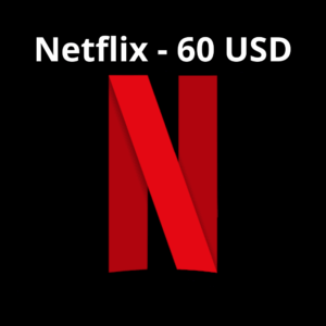Netflix – Carte cadeau 60 USD